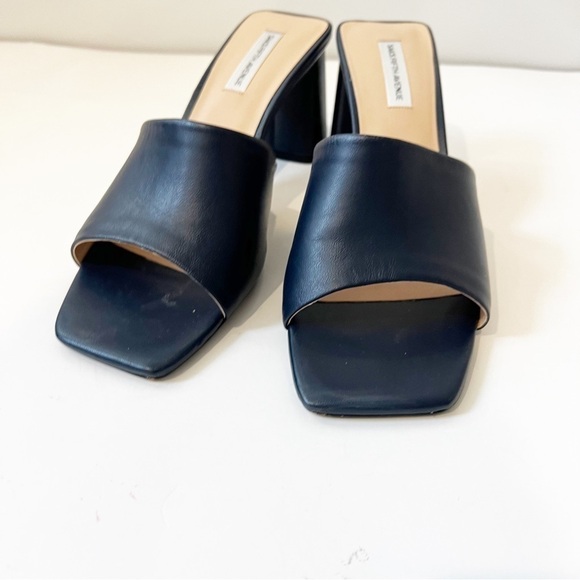 SAKS FIFTH AVENUE Taylor Leather Block-Heel Sandals - Picture 4 of 10